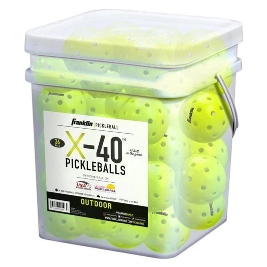 x-40 Outdoor Pickleball 36 Pack | Franklin